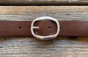 1024 Sellerias belt with silver buckle