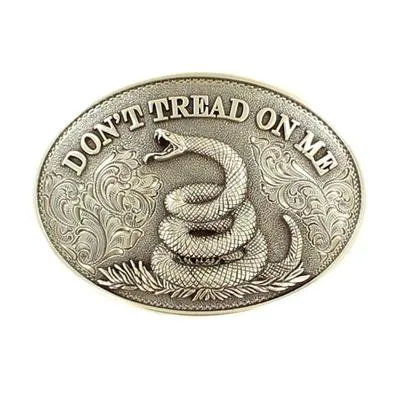 37109 Don't Tread on Me Belt Buckle