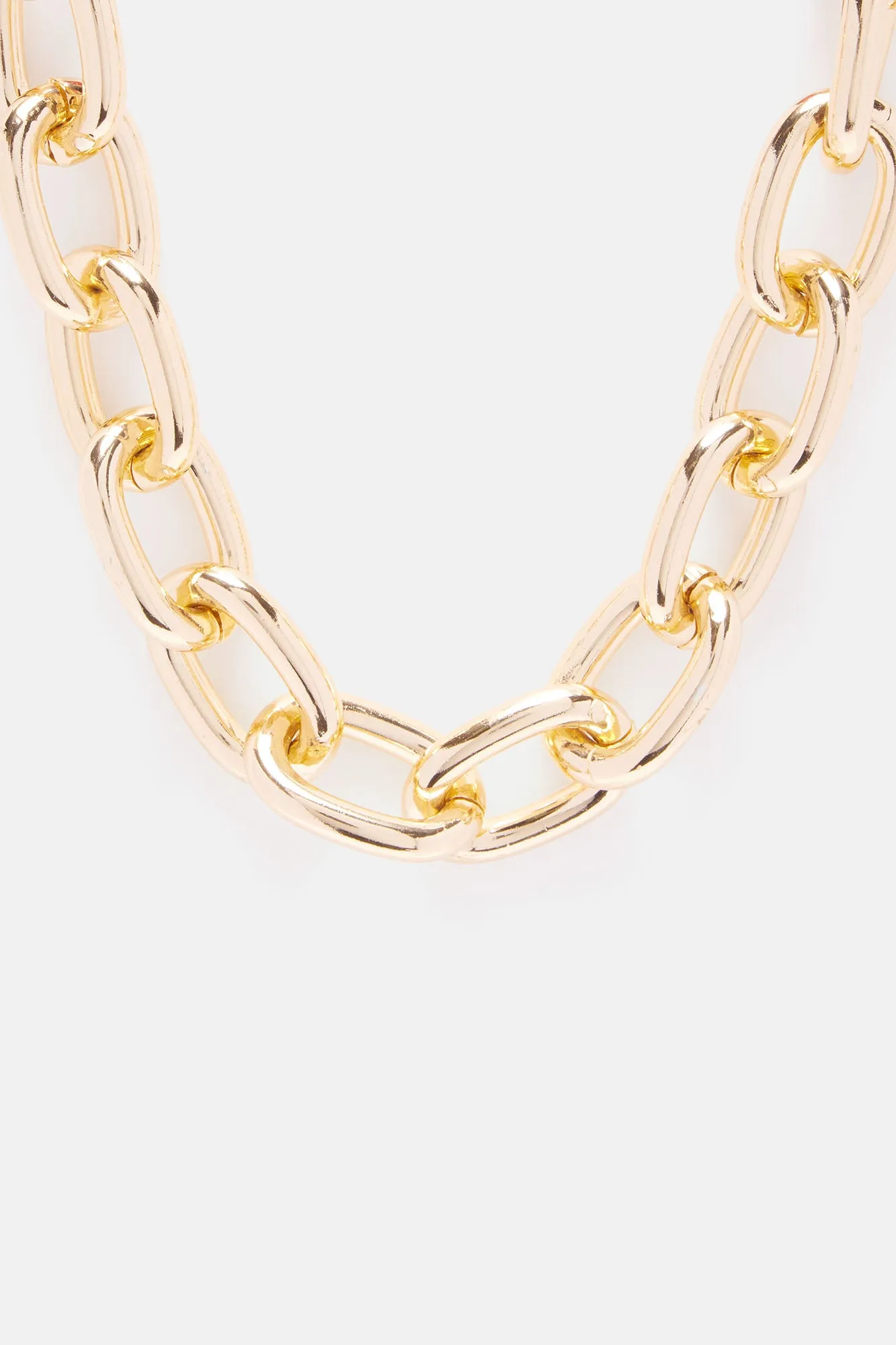 80s Babe Chain Necklace - Gold