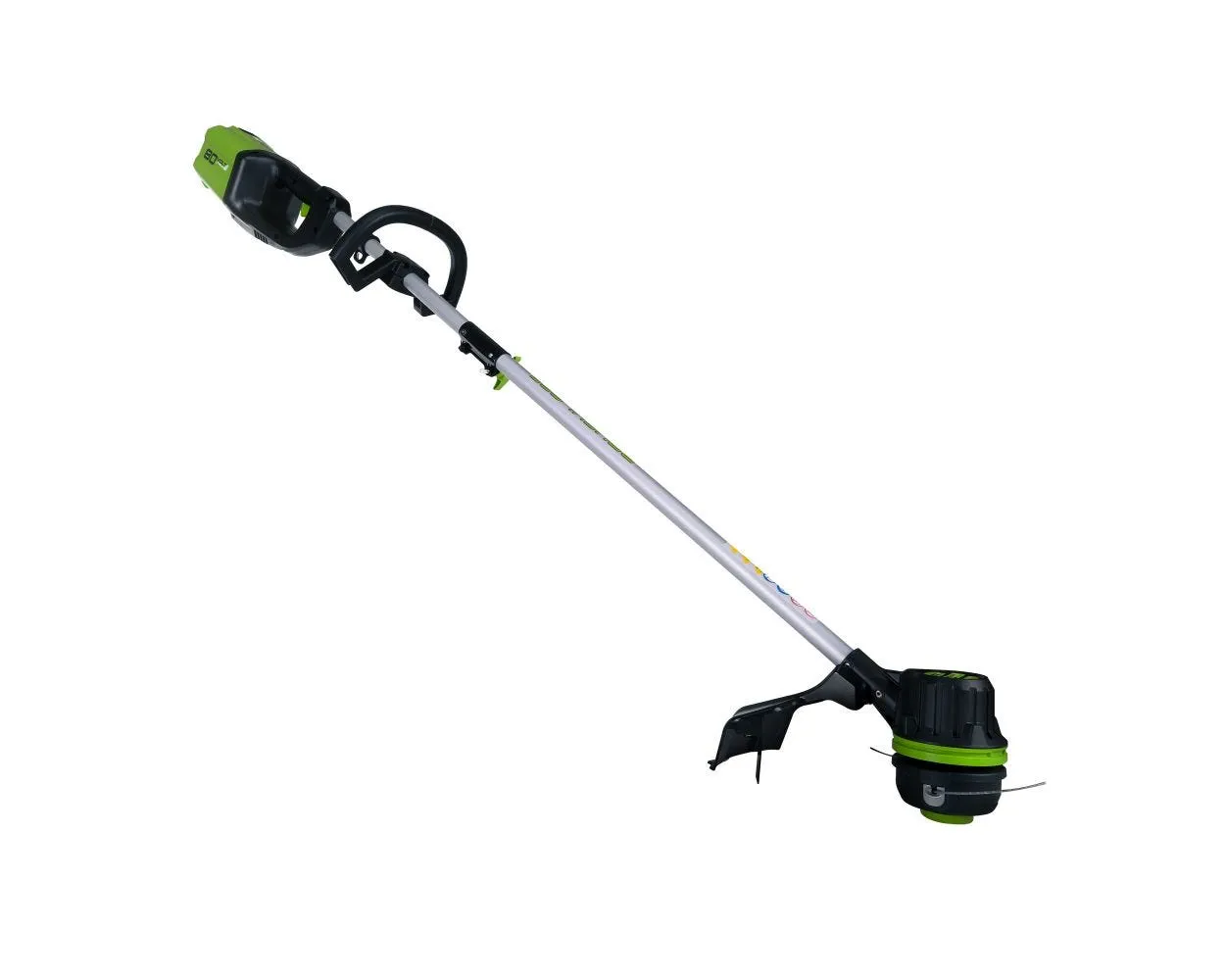 80V Cordless 16" Brushless String Trimmer w/ 2.0Ah Battery & Charger