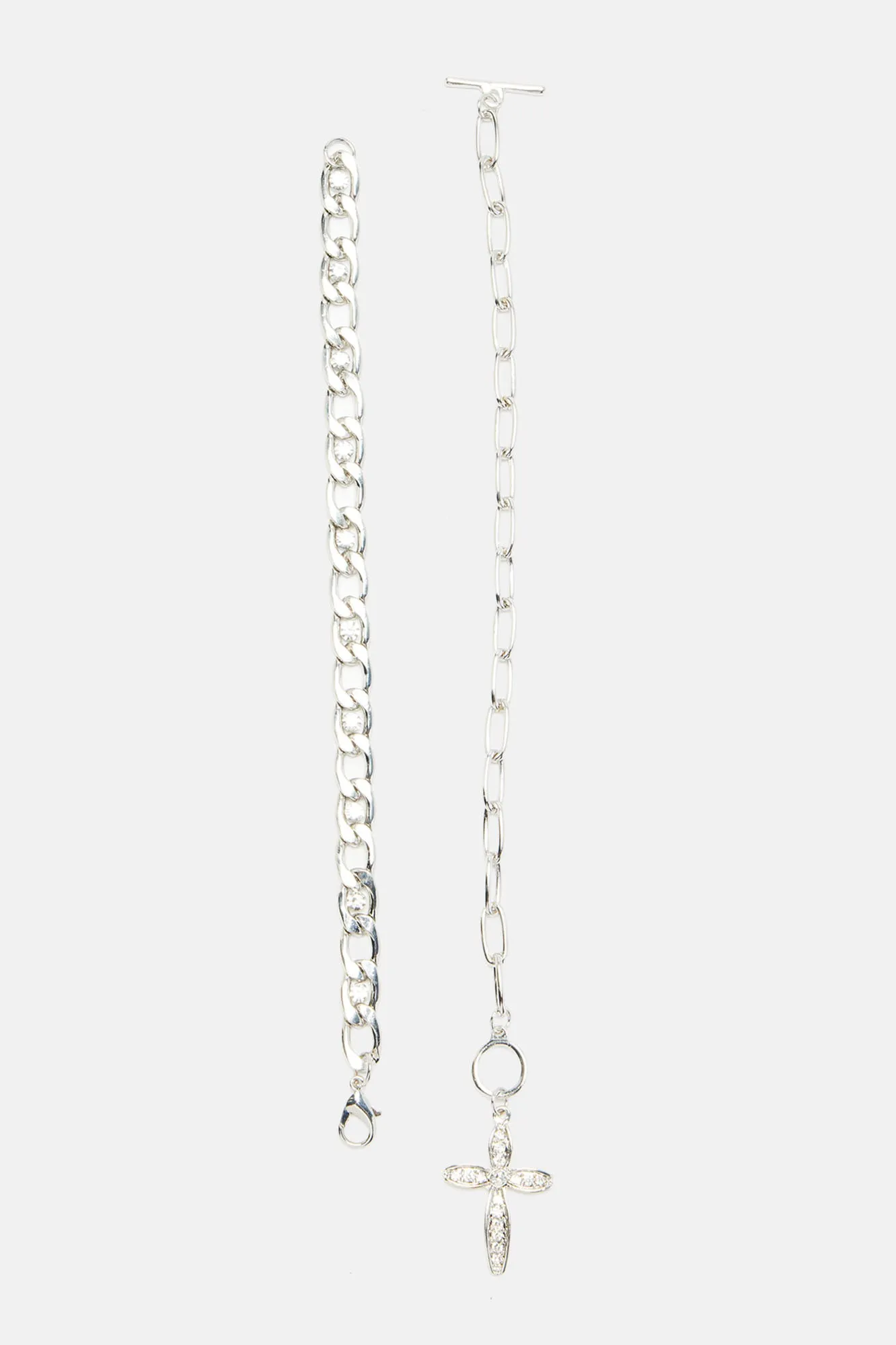 A Piece Of Heaven Bracelet Set - Silver