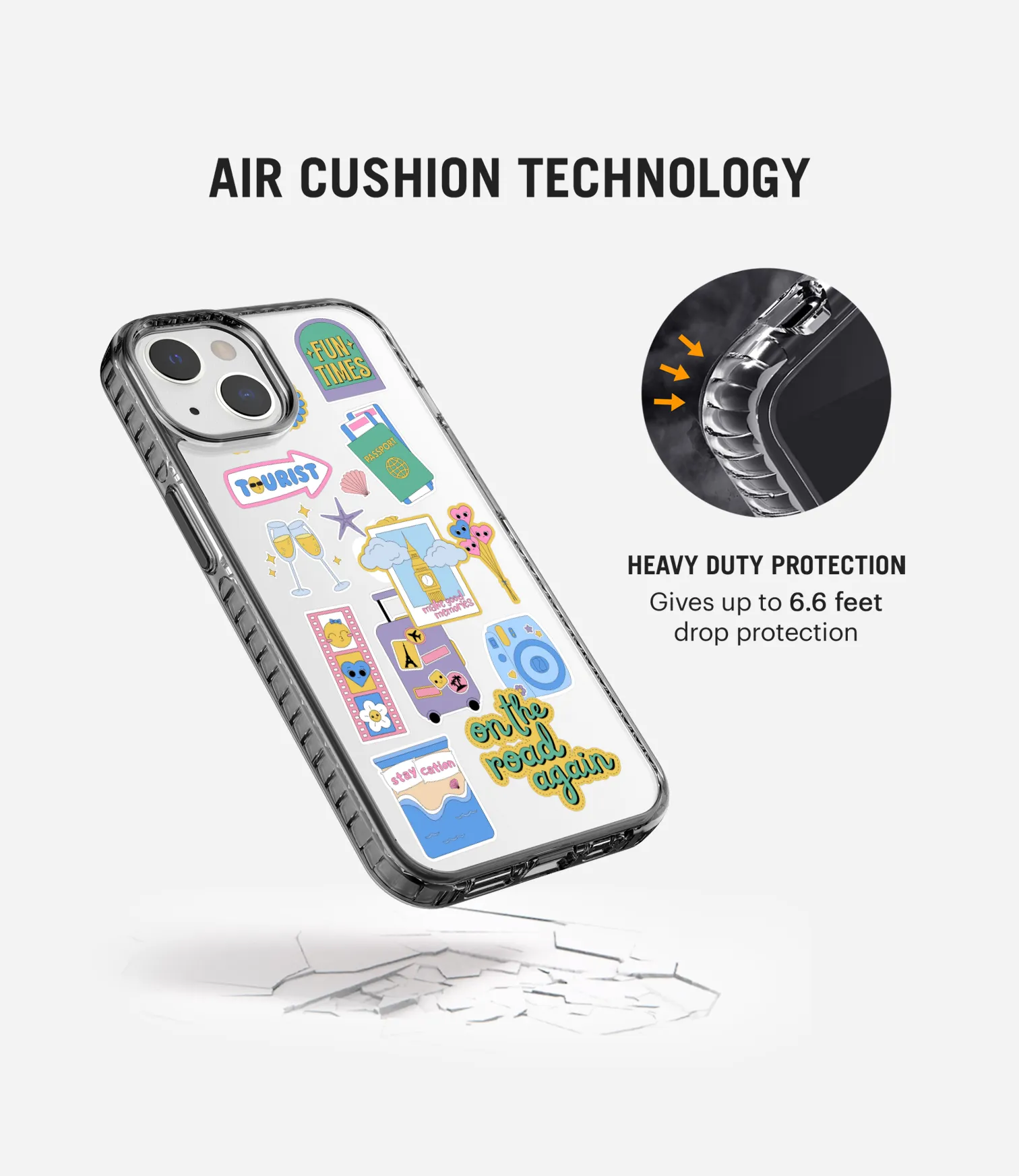 Adventure Ascent Stride 2.0 Clear Phone Case