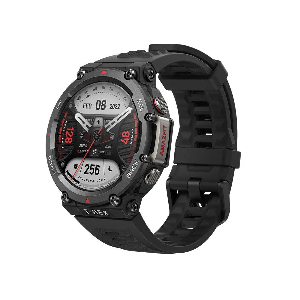 Amazfit T-Rex 2 3,53 cm (1.39") AMOLED 47 mm Nero GPS (satellitare)