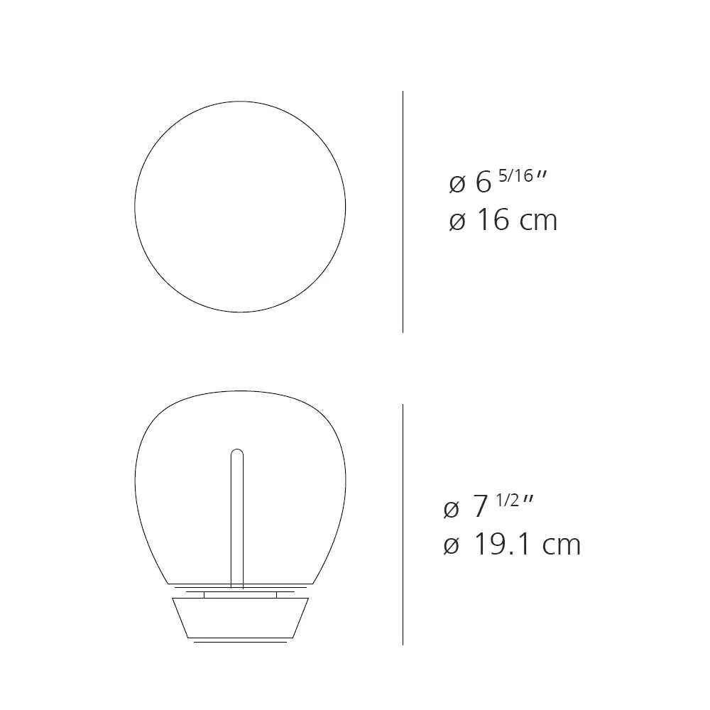 Artemide Empatia 16 table lamp LED