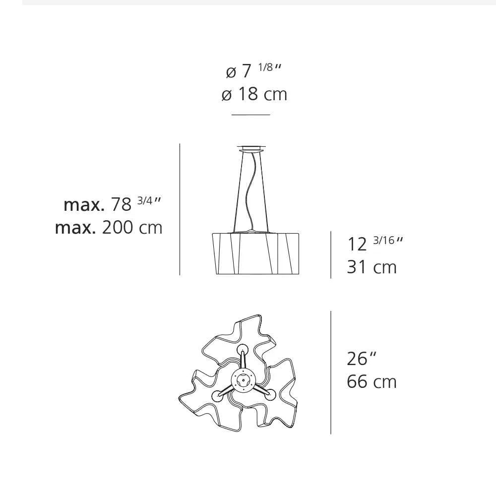 Artemide Logico 3x120 suspension lamp