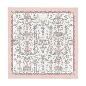 Atelier Choux Muslin Toile De Jouy Pink 100x100cm