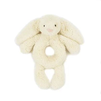 bashful bunny ring rattle