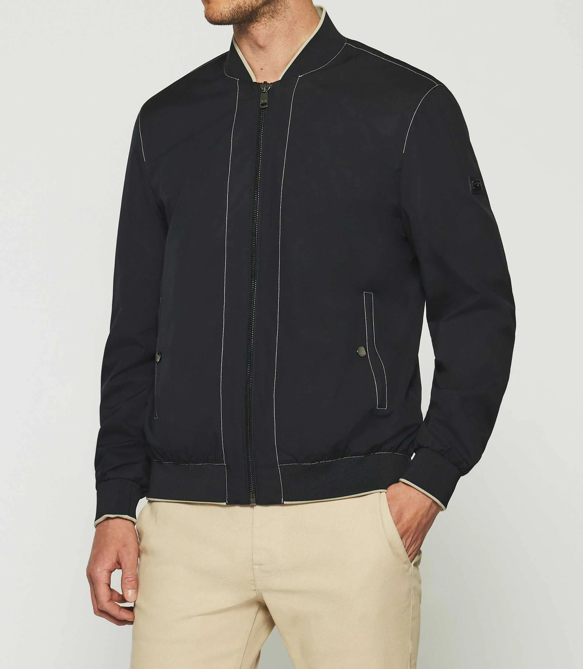 Blouson teddy marine RON