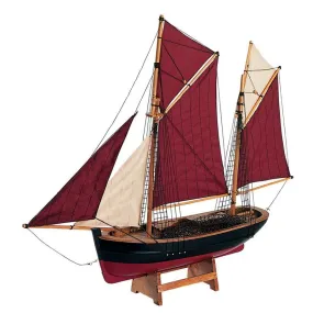 Authentic Brixham Trawler Model - Handcrafted Maritime Replica