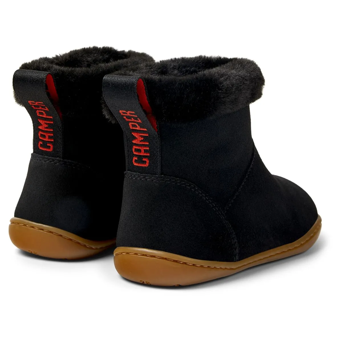 Camper Peu Kids Bottines Fourrées Noir