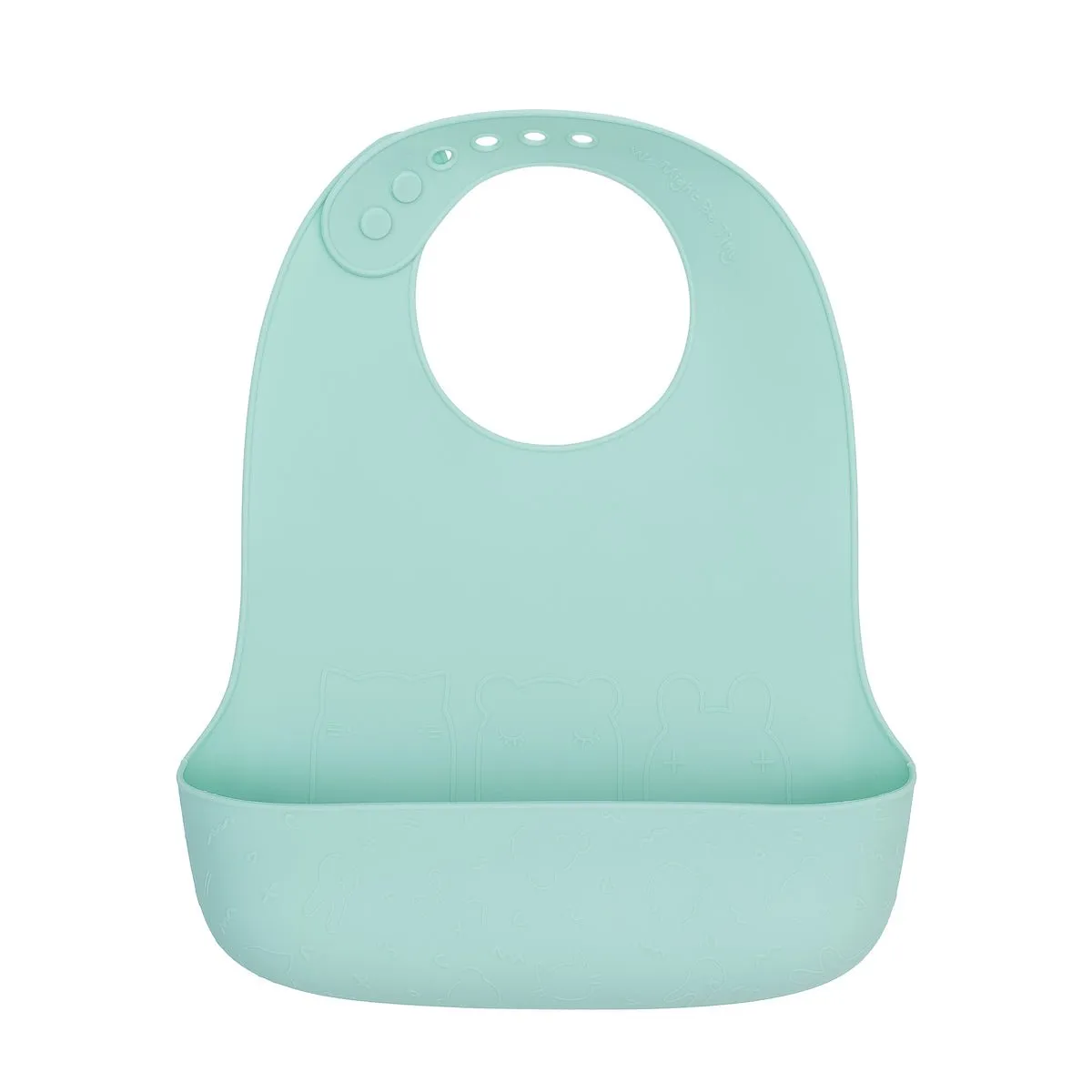 Catchie Bibs® 2.0 - Mint & Grey