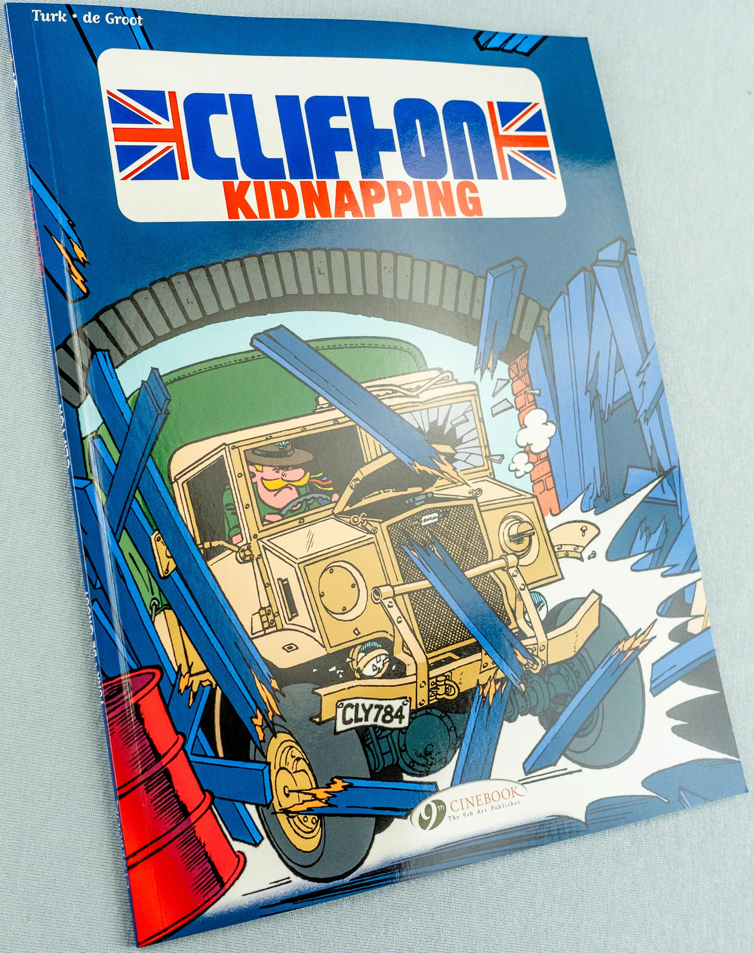 Clifton Volume 6 - Kidnapping Cinebook Paperback Comic Book Turk / De Groot