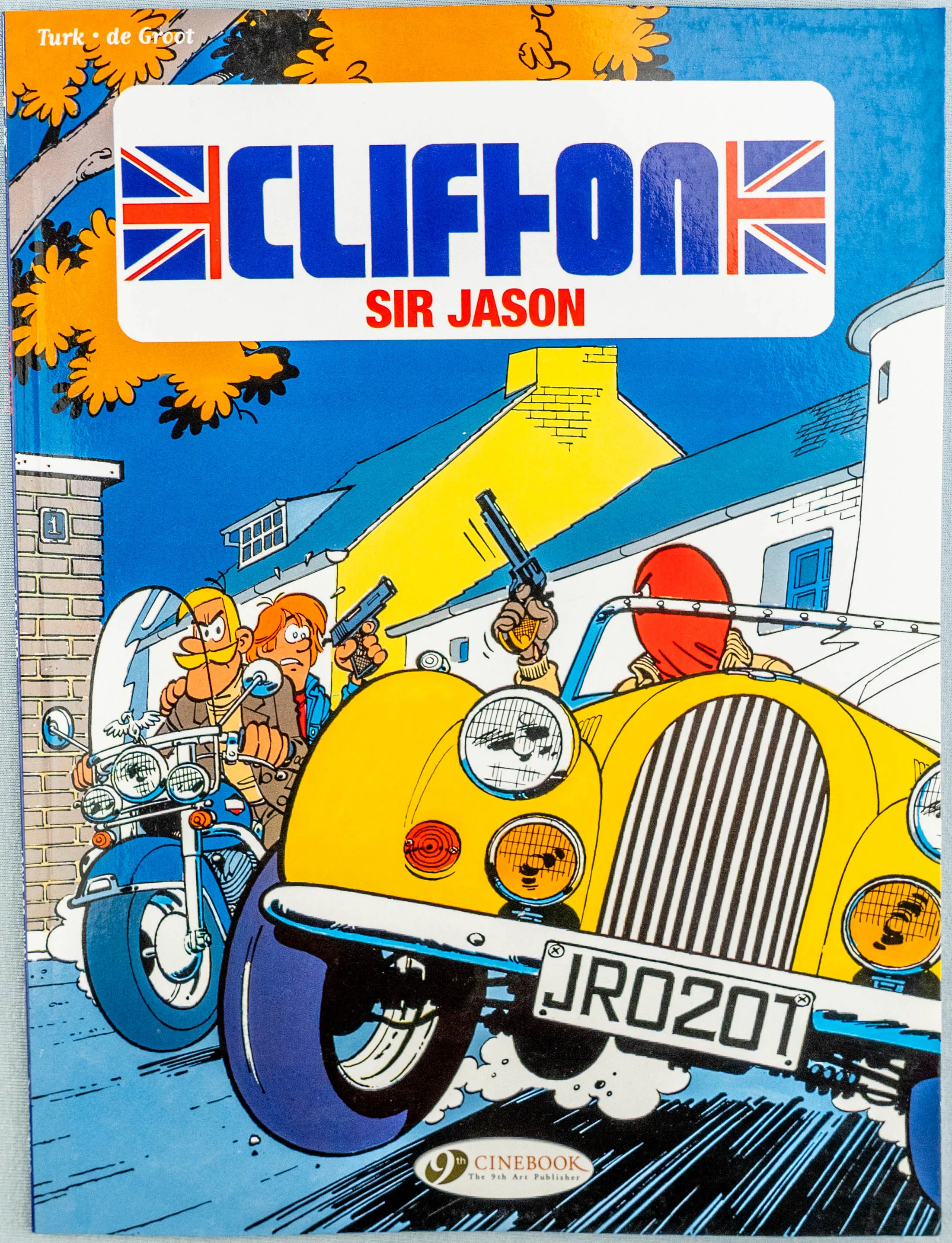 Clifton Volume 8 - Sir Jason Cinebook Paperback Comic Book Turk / De Groot