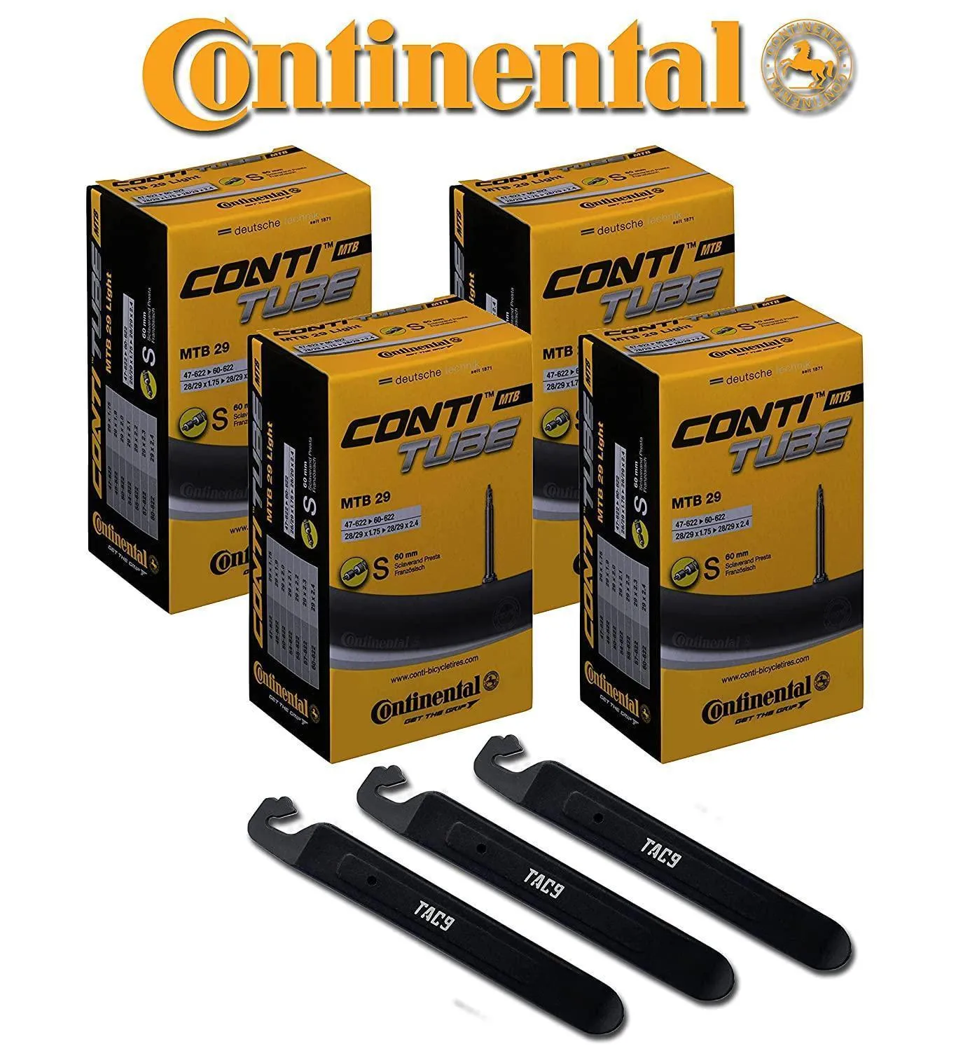 Continental 28/29X1.75-2.5 42Mm Presta Mtb Tube