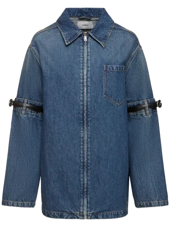 COPCH42252 Hybrid denim overshirt