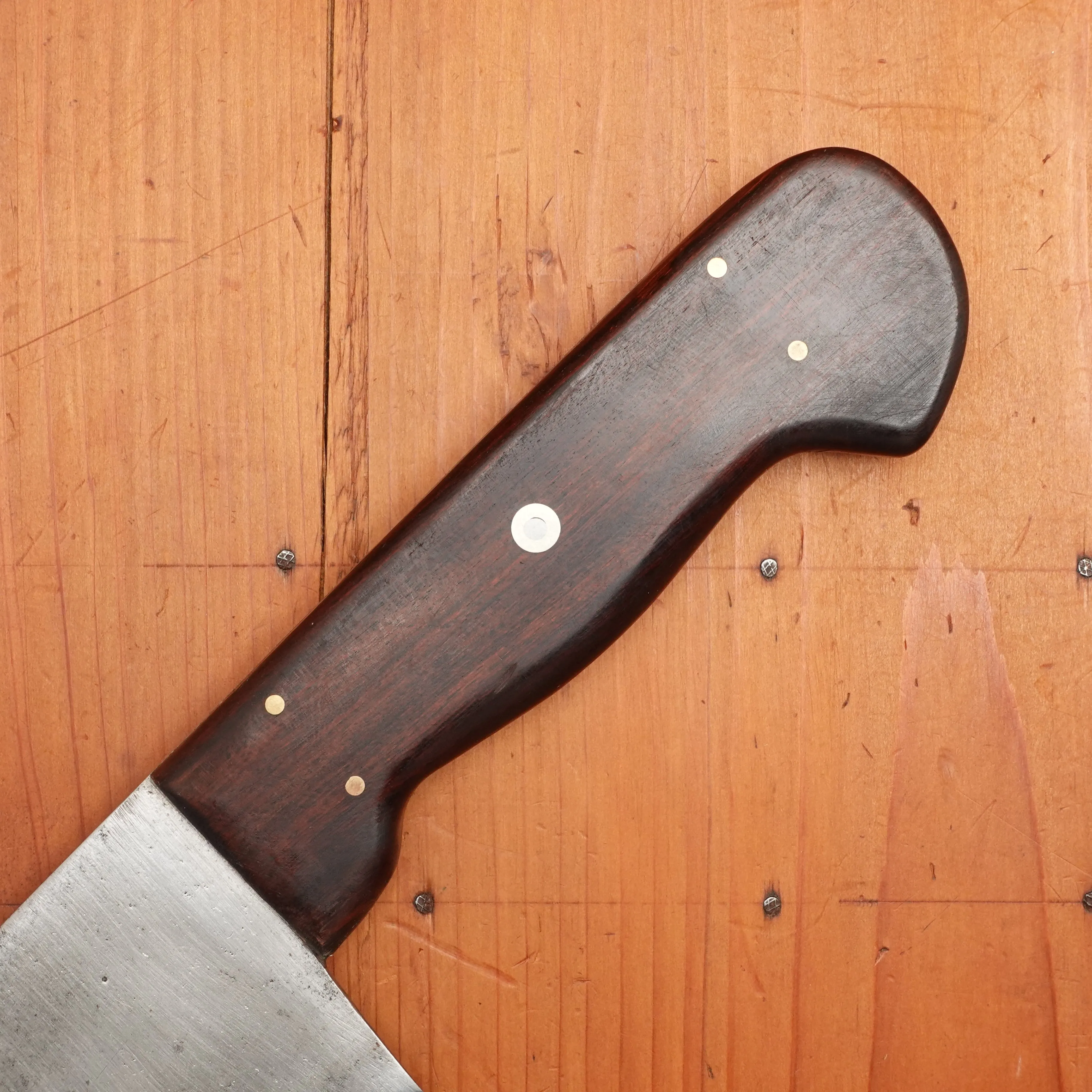 F Dick 12" Lobster Splitter / Chef de Chef Custom Ebony Handle