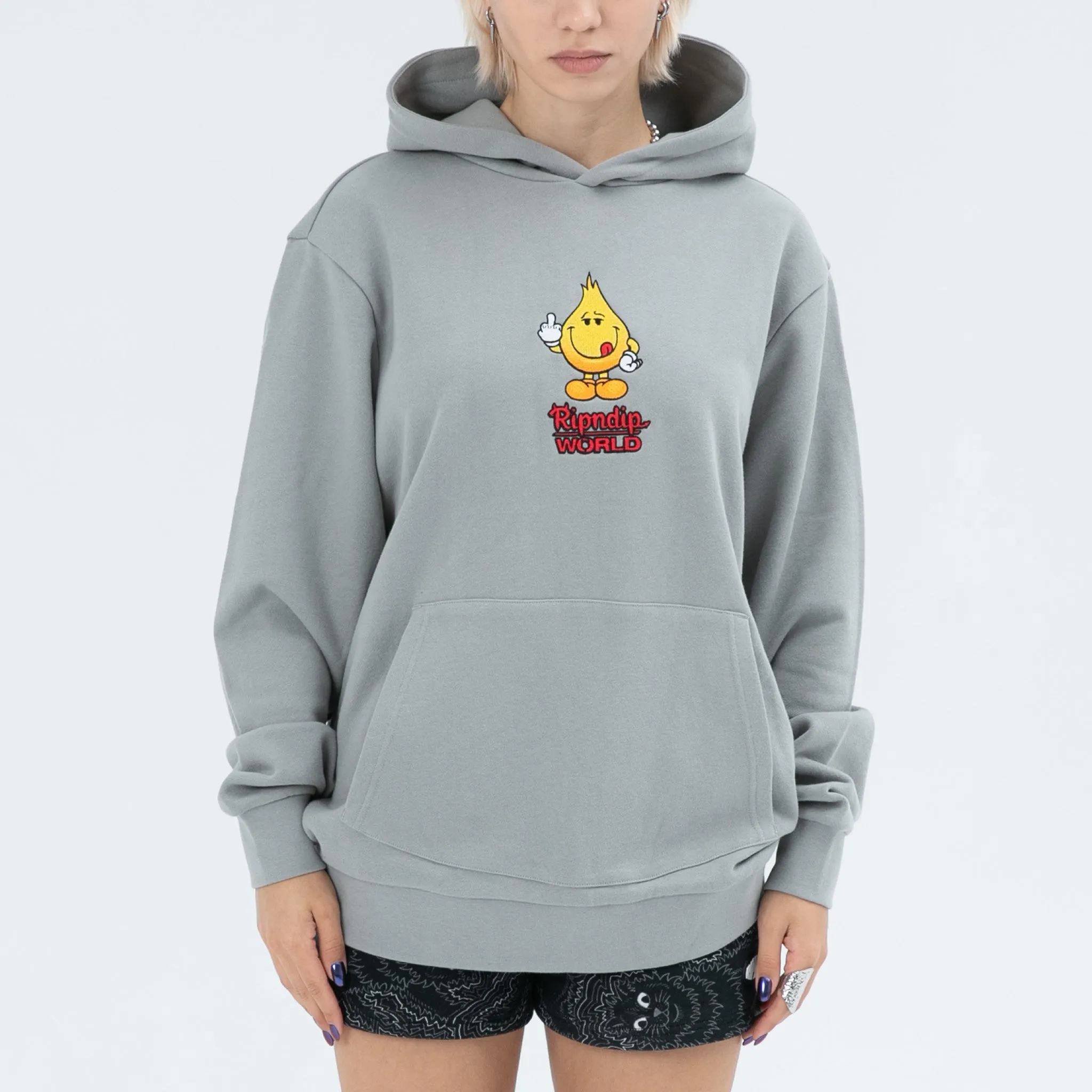 F U Flameboy Hoodie (Grey)