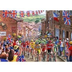 Gibsons 1000 Piece Jigsaw Puzzle - Le Tour de Yorkshire