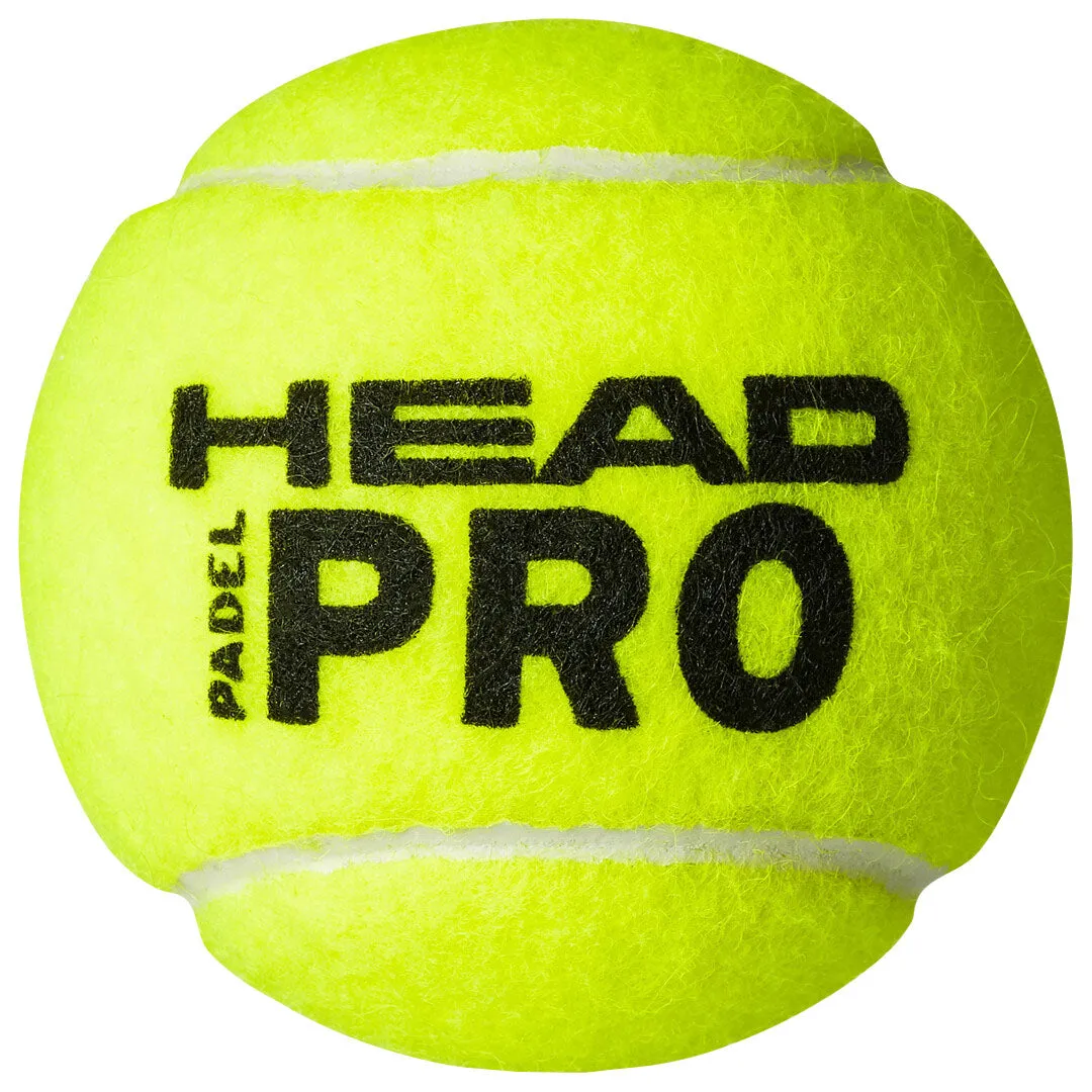 Head Pro Padel Balls - 6 Dozen