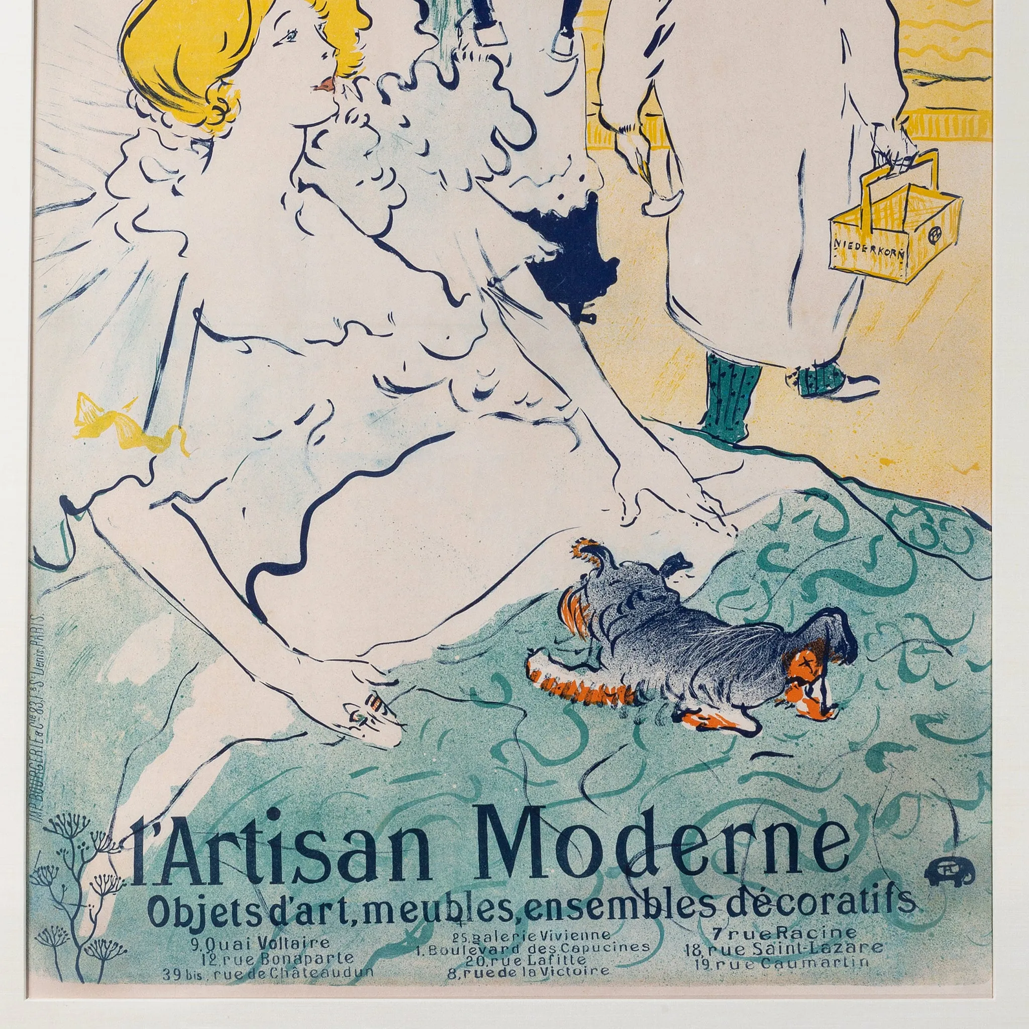 Henri de Toulouse-Lautrec "L'Artisan Moderne" Lithograph