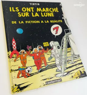 HERGE - TINTIN - ILS ONT MARCHE SUR LA LUNE 1985 1st Edition Belge HB EO