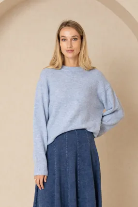 Light Blue Oversized Sweater